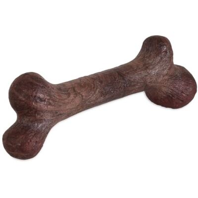 Pet Qwerks Dino Barkbone Steak - Jouet à mâcher pour chiens - Publicité Pet Qwerks Dino Barkbone Steak - Jouet à mâcher pour chiens - Publicité