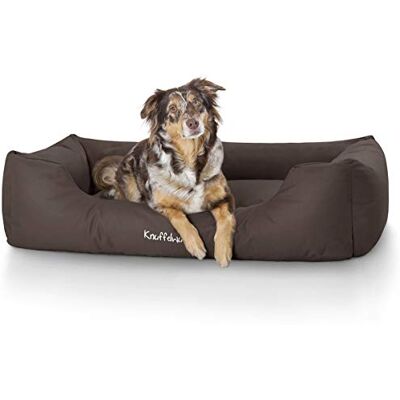 Knuffelwuff panier chien, lit pour chien, coussin, corbeille pour chien Finlay, imperméable, marron, grande taille XXXL 155 x 105cm - Publicité Knuffelwuff panier chien, lit pour chien, coussin, corbeille pour chien Finlay, imperméable, marron, grande taille XXXL 155 x 105cm - Publicité