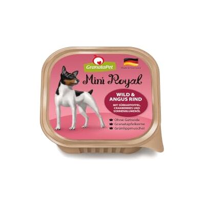 Nourriture humide GranataPet Mini Royal Venison & Angus - Publicité Nourriture humide GranataPet Mini Royal Venison & Angus - Publicité