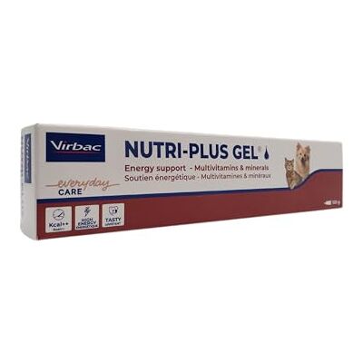 Virbac Nutri-Plus Gel Soutien Énergétique pour Chiens & Chats - Supplément - Publicité Virbac Nutri-Plus Gel Soutien Énergétique pour Chiens & Chats - Supplément - Publicité