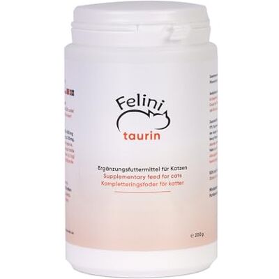 Felini Taurin - Complément alimentaire pour chats - 200g - Publicité Felini Taurin - Complément alimentaire pour chats - 200g - Publicité