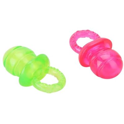 Tnfeeon Jouet Dentaire pour Chiot, Brosse à Dents à Mâcher avec Son, Nettoyage des Dents et Soulagement des Gencives pour Chiots et Petits Chiens (2 Pièces) - Publicité Tnfeeon Jouet Dentaire pour Chiot, Brosse à Dents à Mâcher avec Son, Nettoyage des Dents et Soulagement des Gencives pour Chiots et Petits Chiens (2 Pièces) - Publicité