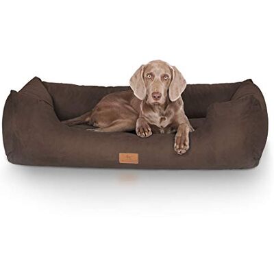 Knuffelwuff Lit pour Chien Dreamline XXXL 155cm x 105cm Marron - Publicité Knuffelwuff Lit pour Chien Dreamline XXXL 155cm x 105cm Marron - Publicité