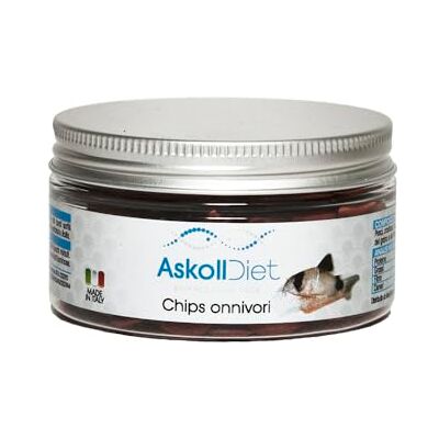Askoll 280521 Alimentation pour Poissons Chips Omnivores, S - Publicité Askoll 280521 Alimentation pour Poissons Chips Omnivores, S - Publicité