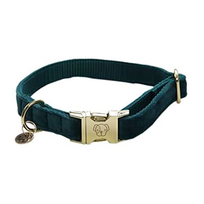 Collier velours émeraude Kentucky Dogwear - Chien - Publicité Collier velours émeraude Kentucky Dogwear - Chien - Publicité