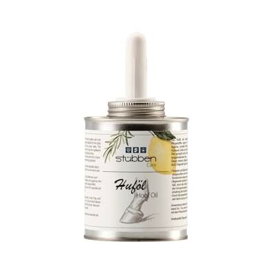Stübben Huföl Hufpflege Pflanzliche Basis - Huile de sabot pour sabots sains - Publicité Stübben Huföl Hufpflege Pflanzliche Basis - Huile de sabot pour sabots sains - Publicité