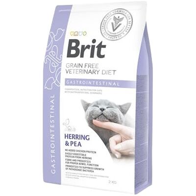Brit Veterinary Diet Sans Céréales Chat Digestif - 2kg - Publicité Brit Veterinary Diet Sans Céréales Chat Digestif - 2kg - Publicité