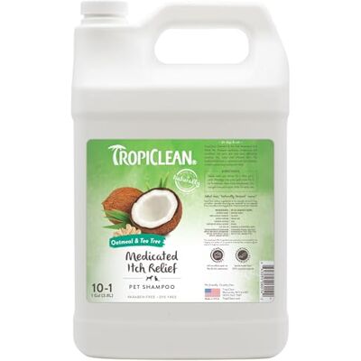 TropiClean - Oatmeal Tea Tree Itch Relief - Shampoo - Publicité TropiClean - Oatmeal Tea Tree Itch Relief - Shampoo - Publicité