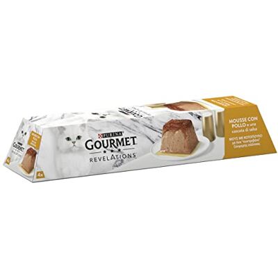 Gourmet Revelations Aliments Humides pour Chats Adultes Mousse avec Poulet 24 Paquet de 57 g - Publicité Gourmet Revelations Aliments Humides pour Chats Adultes Mousse avec Poulet 24 Paquet de 57 g - Publicité