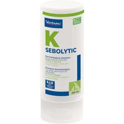 Shampoing Sebolytic Virbac pour Chiens et Cats - 250ml/200ml - Publicité Shampoing Sebolytic Virbac pour Chiens et Cats - 250ml/200ml - Publicité