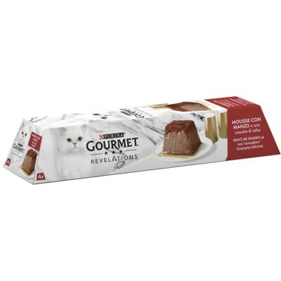 Gourmet Nourriture Humide pour Chats avec Boeuf 57g Lot de 24 - Publicité Gourmet Nourriture Humide pour Chats avec Boeuf 57g Lot de 24 - Publicité