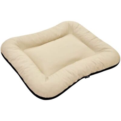 4L Textil Ella Panier Chien Imperméable en Simili Cuir – Coussin Chien Grande Taille, Couchage Chien Durable et Facile Matelas pour Chien Moyen et Grand (110 x 90 cm, Beige) - Publicité 4L Textil Ella Panier Chien Imperméable en Simili Cuir – Coussin Chien Grande Taille, Couchage Chien Durable et Facile Matelas pour Chien Moyen et Grand (110 x 90 cm, Beige) - Publicité