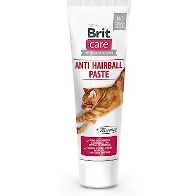 Brit Care Pâte de chat anti boules de poils à la taurine 100 g - Publicité Brit Care Pâte de chat anti boules de poils à la taurine 100 g - Publicité