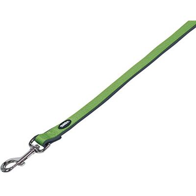Laisse pour chien Nobby Preno - Nylon, Néoprène, Vert/Gris - Laisse - Publicité Laisse pour chien Nobby Preno - Nylon, Néoprène, Vert/Gris - Laisse - Publicité