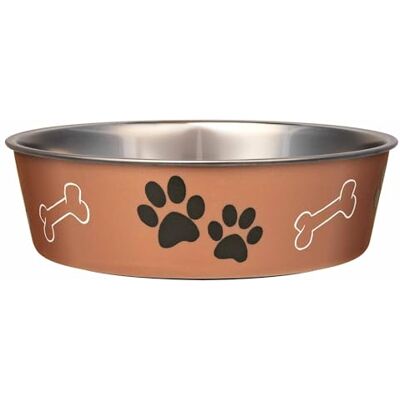 Bols pour chiens Loving Pets Bella - Cuivre - Medium - Gamelles pour chiens - Publicité Bols pour chiens Loving Pets Bella - Cuivre - Medium - Gamelles pour chiens - Publicité