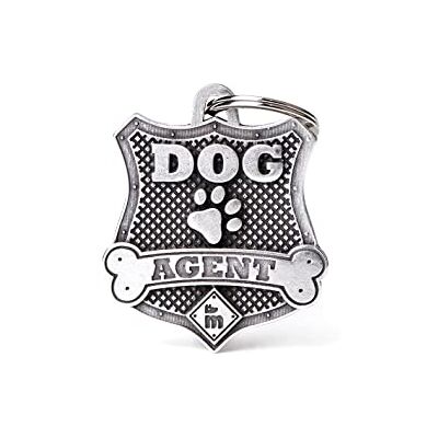 Porte-badge Bronx pour chien My Family - Personnalisation & Téléphone - Publicité Porte-badge Bronx pour chien My Family - Personnalisation & Téléphone - Publicité