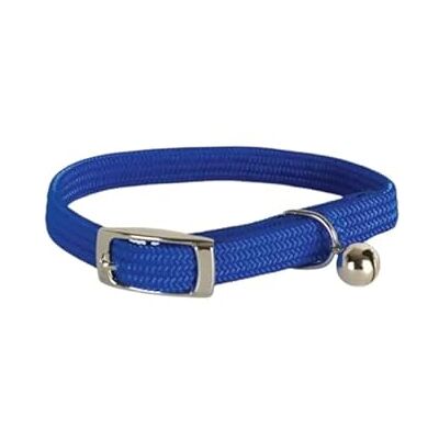 Collier en nylon bleu pour chat Doogy - Accessoire de sécurité ajustable - Publicité Collier en nylon bleu pour chat Doogy - Accessoire de sécurité ajustable - Publicité