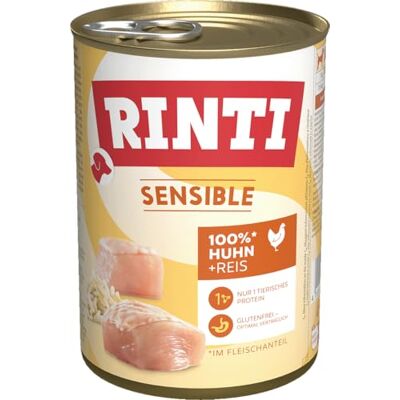 Rinti - Sensitive kyckling och ris - Pet food - Publicité Rinti - Sensitive kyckling och ris - Pet food - Publicité