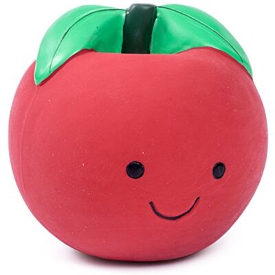 Jouet pour chien en latex Petface Foodie Faces Tomate - Petit - 8 x 8cm - Publicité Jouet pour chien en latex Petface Foodie Faces Tomate - Petit - 8 x 8cm - Publicité
