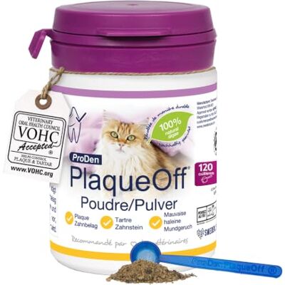 Poudre PlaqueOff ProDen pour Chats - Supplément pour Animaux - Publicité Poudre PlaqueOff ProDen pour Chats - Supplément pour Animaux - Publicité