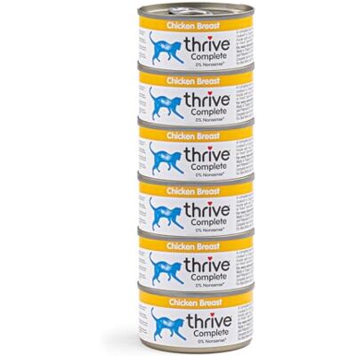Sélection de Viande et Volaille Thrive Complete - Nourriture humide pour chats - 6 x 75g - Publicité Sélection de Viande et Volaille Thrive Complete - Nourriture humide pour chats - 6 x 75g - Publicité