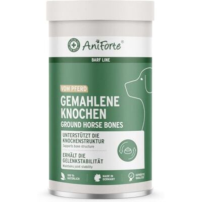 AniForte - BARF-Line Gemahlene Knochen vom Pferd - Bone meal - Publicité AniForte - BARF-Line Gemahlene Knochen vom Pferd - Bone meal - Publicité