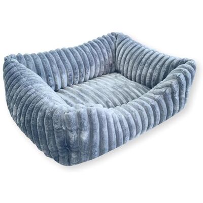 4L Textil Bella Panier en Peluche Premium Line pour Chien et Chat Panier pour Chien et Chat Moelleux Canapé pour Petits Chiens Beige 90x70 cm - Publicité 4L Textil Bella Panier en Peluche Premium Line pour Chien et Chat Panier pour Chien et Chat Moelleux Canapé pour Petits Chiens Beige 90x70 cm - Publicité