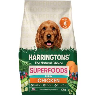 Harringtons Superfoods Sans céréales Poulet pour chiens adultes - 12kg - Publicité Harringtons Superfoods Sans céréales Poulet pour chiens adultes - 12kg - Publicité