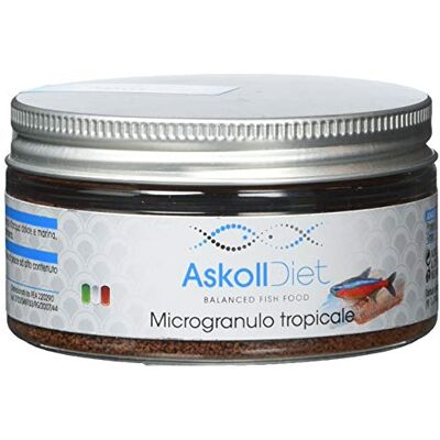 Askoll 280499 Nourriture pour Poissons Microgranulés Tropical Taille S - Publicité Askoll 280499 Nourriture pour Poissons Microgranulés Tropical Taille S - Publicité