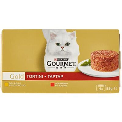 GOURMET Gold - Tortini - Boeuf - Poulet - Aliment pour chat - Publicité GOURMET Gold - Tortini - Boeuf - Poulet - Aliment pour chat - Publicité