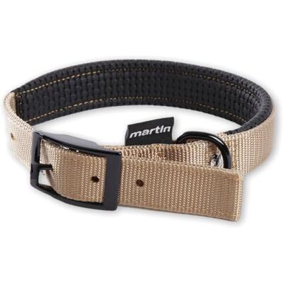 Collier en mousse beige Martin Sellier - 20-45cm - Publicité Collier en mousse beige Martin Sellier - 20-45cm - Publicité
