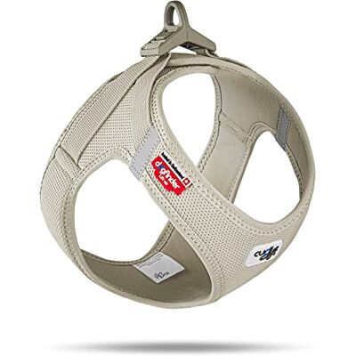 Curli Vest Harness Clasp Air-Mesh Light-Tan 3XS - Publicité Curli Vest Harness Clasp Air-Mesh Light-Tan 3XS - Publicité