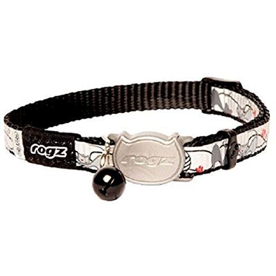 Rogz - ReflectoCat - 11mm - Noir - Collier pour chat - Publicité Rogz - ReflectoCat - 11mm - Noir - Collier pour chat - Publicité