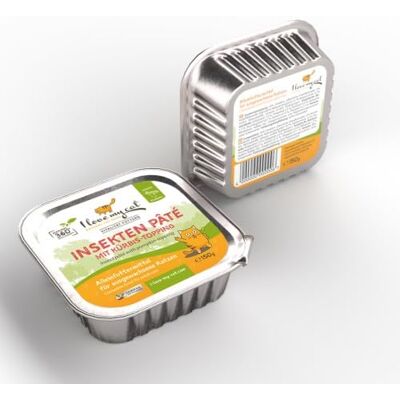 I love my cat Paté d'insectes avec garniture de citrouille - Nourriture humide pour chats - Publicité I love my cat Paté d'insectes avec garniture de citrouille - Nourriture humide pour chats - Publicité