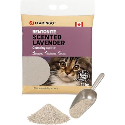 Flamingo Litière pour Chats Lavande - Litière pour Chats - Publicité Flamingo Litière pour Chats Lavande - Litière pour Chats - Publicité