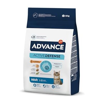 Advance Cat Adult Croquettes pour Chats Adultes avec du Poulet 10kg - Publicité Advance Cat Adult Croquettes pour Chats Adultes avec du Poulet 10kg - Publicité