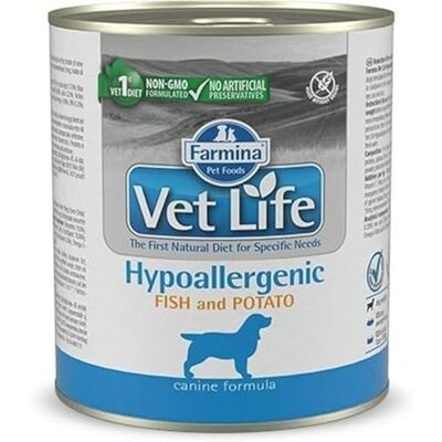 Vet Life Natural Diet Dog Hypoallergenic Fish & Potato - Publicité Vet Life Natural Diet Dog Hypoallergenic Fish & Potato - Publicité