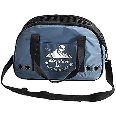 Croci Aventure Sac de Transport pour Animaux - Bleu, Respirant, 48x18x30cm - Publicité Croci Aventure Sac de Transport pour Animaux - Bleu, Respirant, 48x18x30cm - Publicité