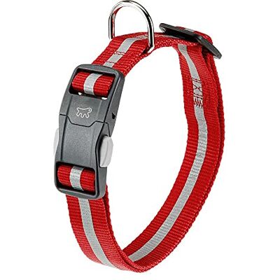 FERPLAST - Club reflex c Collier réfléchissant pour chiens avec boucle magnétique - Colliers - Publicité FERPLAST - Club reflex c Collier réfléchissant pour chiens avec boucle magnétique - Colliers - Publicité