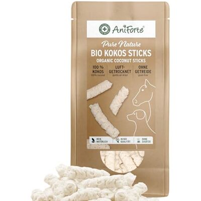 AniForte Bâtonnets de noix de coco bio pour chien 500 g Friandise pour chien et chevaux Pressée à froid Friandise pour chien 100 % coco Récompense naturelle en noix de coco râpée Sans - Publicité AniForte Bâtonnets de noix de coco bio pour chien 500 g Friandise pour chien et chevaux Pressée à froid Friandise pour chien 100 % coco Récompense naturelle en noix de coco râpée Sans - Publicité