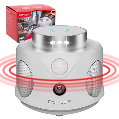 PATTLER ® Répulsif pour Souris à ultrasons 360° Repousse efficacement Les Souris avec des Ondes ultrasonores - Publicité PATTLER ® Répulsif pour Souris à ultrasons 360° Repousse efficacement Les Souris avec des Ondes ultrasonores - Publicité