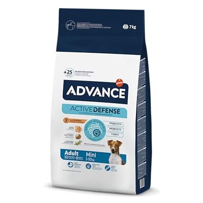 Advance Mini Adult Chicken Croquettes pour Chiens Adultes de Petit Race avec du Poulet, 7kg - Publicité Advance Mini Adult Chicken Croquettes pour Chiens Adultes de Petit Race avec du Poulet, 7kg - Publicité