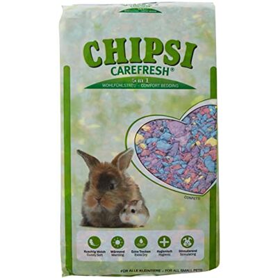 JRS Rettenmaier Carefresh Confetti 29784 Litière pour rongeurs, 10 l - Publicité JRS Rettenmaier Carefresh Confetti 29784 Litière pour rongeurs, 10 l - Publicité