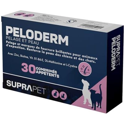 Suprapet Peloderm 30 comprimés - Complément alimentaire - Publicité Suprapet Peloderm 30 comprimés - Complément alimentaire - Publicité