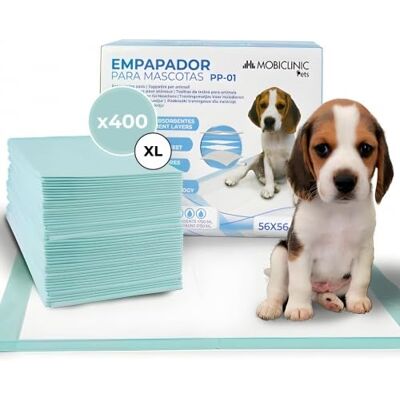 Mobiclinic Tapis pour Animaux 400XL 56x56cm - Tapis Hygiéniques pour Chiens - Publicité Mobiclinic Tapis pour Animaux 400XL 56x56cm - Tapis Hygiéniques pour Chiens - Publicité
