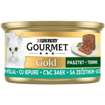 Gourmet NESTLE POLSKA Lapin Doré Pusz.85g en Pate / 24 - Publicité Gourmet NESTLE POLSKA Lapin Doré Pusz.85g en Pate / 24 - Publicité
