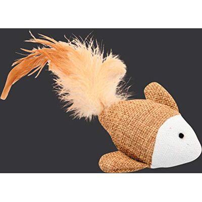 Zolux Jouet Chat Poisson Canvas avec Plume L 7.5 X P 2.5 X H 7.5 Cm pour Chat - Publicité Zolux Jouet Chat Poisson Canvas avec Plume L 7.5 X P 2.5 X H 7.5 Cm pour Chat - Publicité