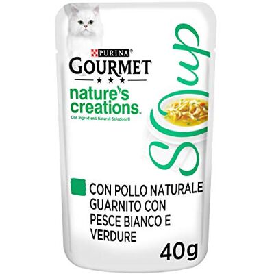 Gourmet Nature's Creations - Soup Cat Adult - Publicité Gourmet Nature's Creations - Soup Cat Adult - Publicité