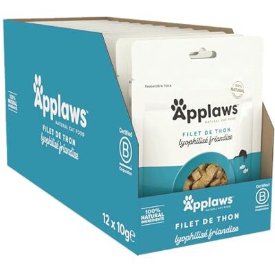 Filet de thon Applaws - Friandises pour chats - Publicité Filet de thon Applaws - Friandises pour chats - Publicité