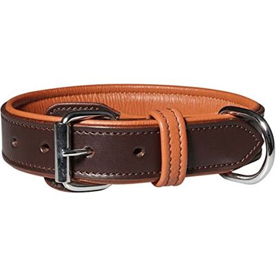 Knuffelwuff Detroit Collier en Cuir Doux pour Chien Marron 40-48 cm - Publicité Knuffelwuff Detroit Collier en Cuir Doux pour Chien Marron 40-48 cm - Publicité